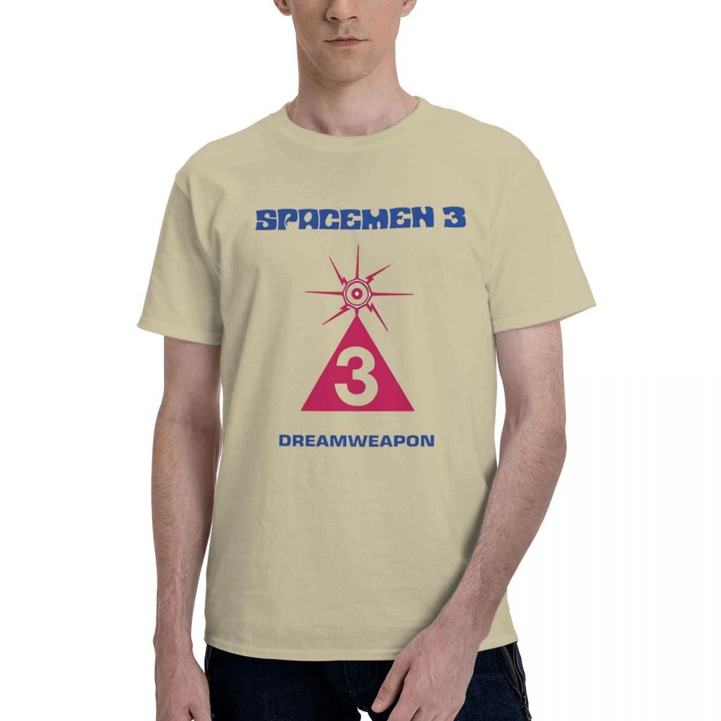 Spacemen 3 100% Cotone Casual Traspirante Comodo T-shirt Divertente T-shirt da Uomo Top da Uomo