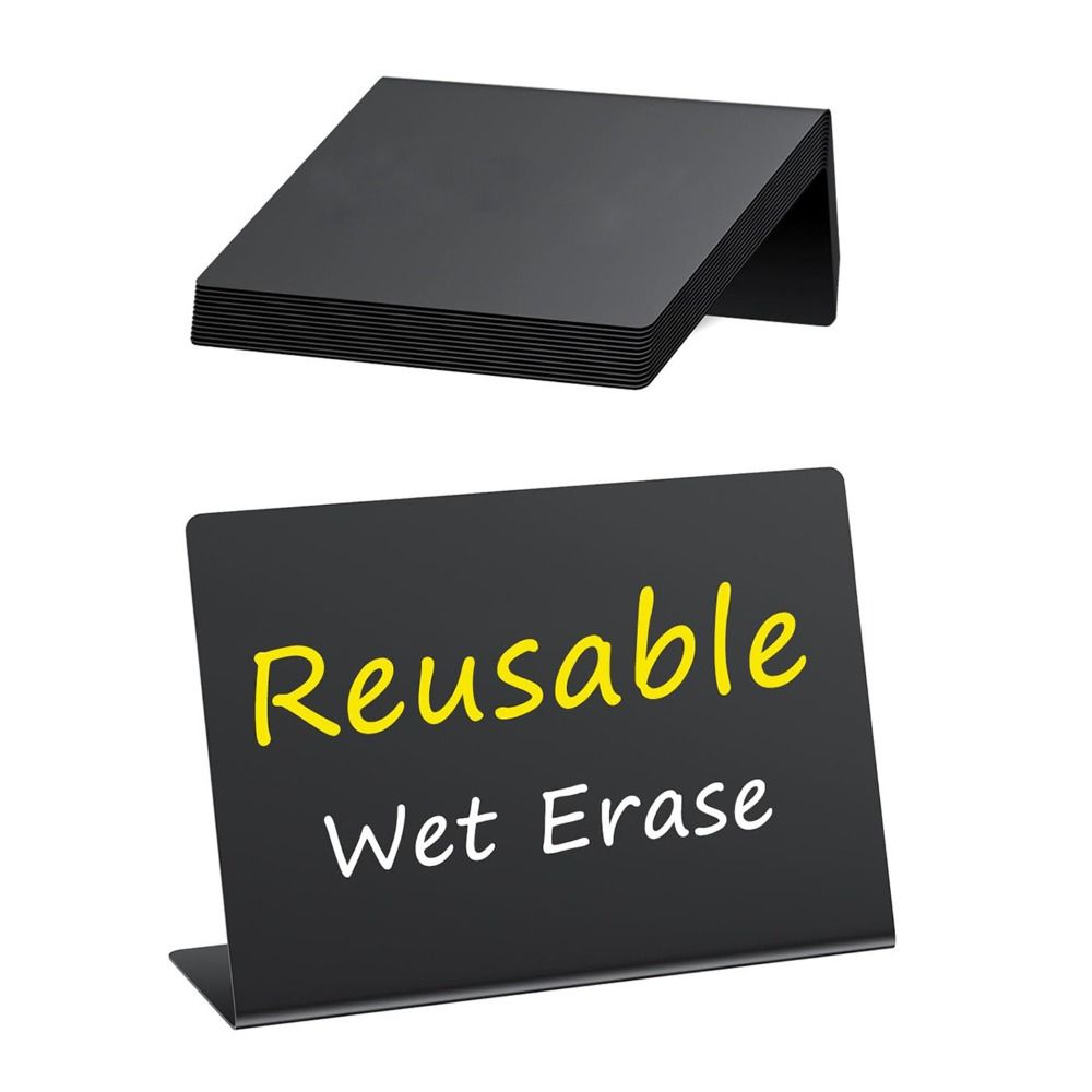 1pcs Erasable Mini Chalkboard Reusable Message Board High Quality Price Tag  Wedding Table