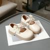 2026 Spring Girls' Mary Jane Leather Shoes - Soft Sole, Princess Style for Middle and Older Children