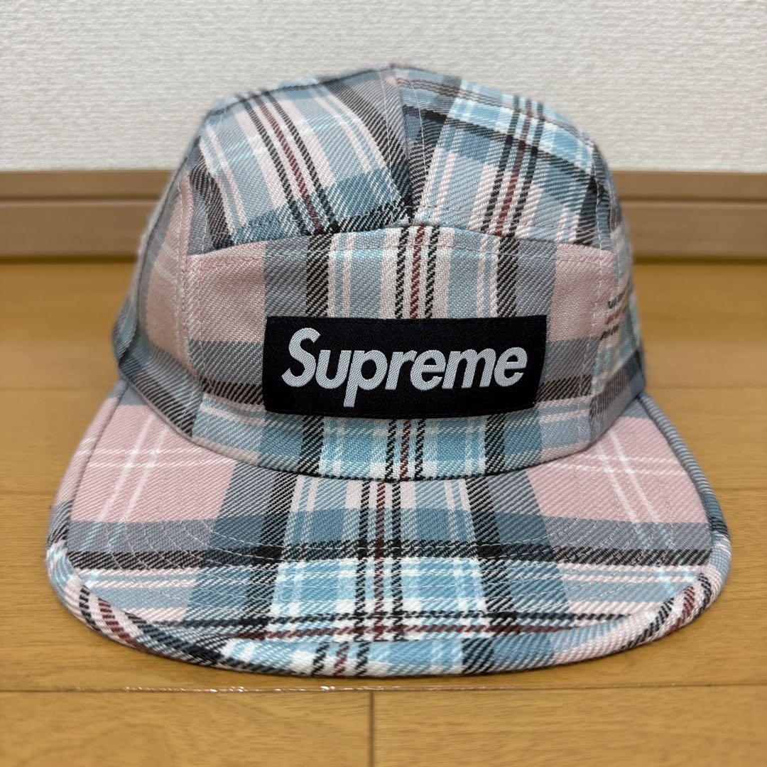 

[USED] Supreme Lochcarron Camp Cap Rose Plaid 2024aw