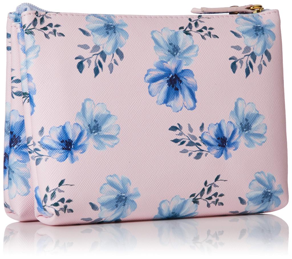 Aldi Double Floral Women's Pouch, Print, Pink, SZ4-16PK