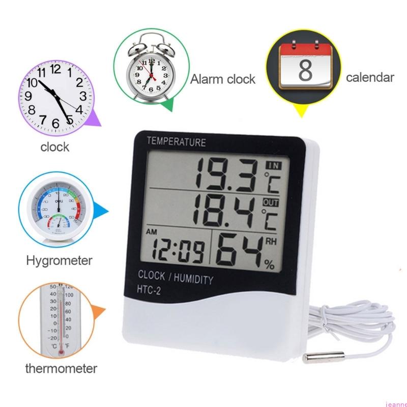 

Indoor Outdoor Thermometers With Temperature Monitoring For Home Office Aquarium And Reptiles Enclosures Clear Display Durable A China Mainland