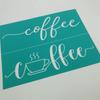 Silk Screen Stencils Self-Adhesive Screen Stencil Mesh Transfer Reusable Screen Stencil for Window, Fabric, Home Decors