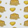 Outdoor Dekostoffe Oxford - Motiv Pancakes