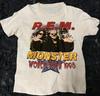 1995 REM Monster Tour Heavy Cotton White Full Size Unisex Shirt BL135 Unisex T-Shirt