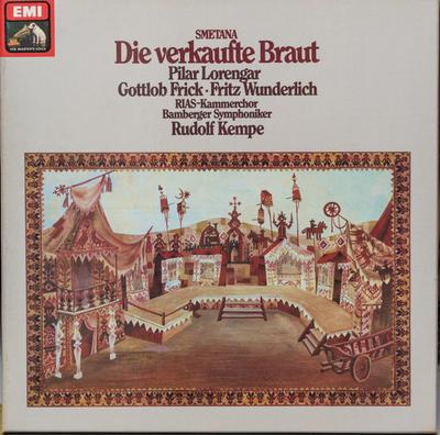 LP Record BEDŘICH SMETANA, PILAR LORENGAR, GO - Die Verkaufte Braut 1C1493096769S His Master's Vo Germany Classical Used