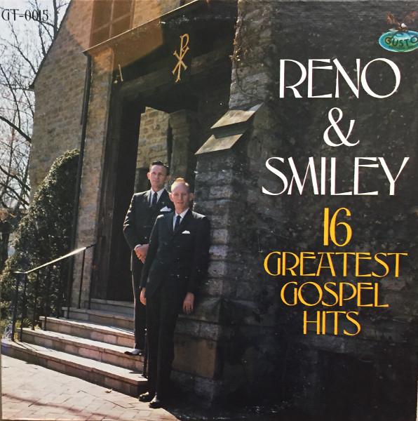 

LP Record RENO SMILEY 16 Greatest Gospel Hits GT0015 Gusto Records 1978 US CountryFolk Used