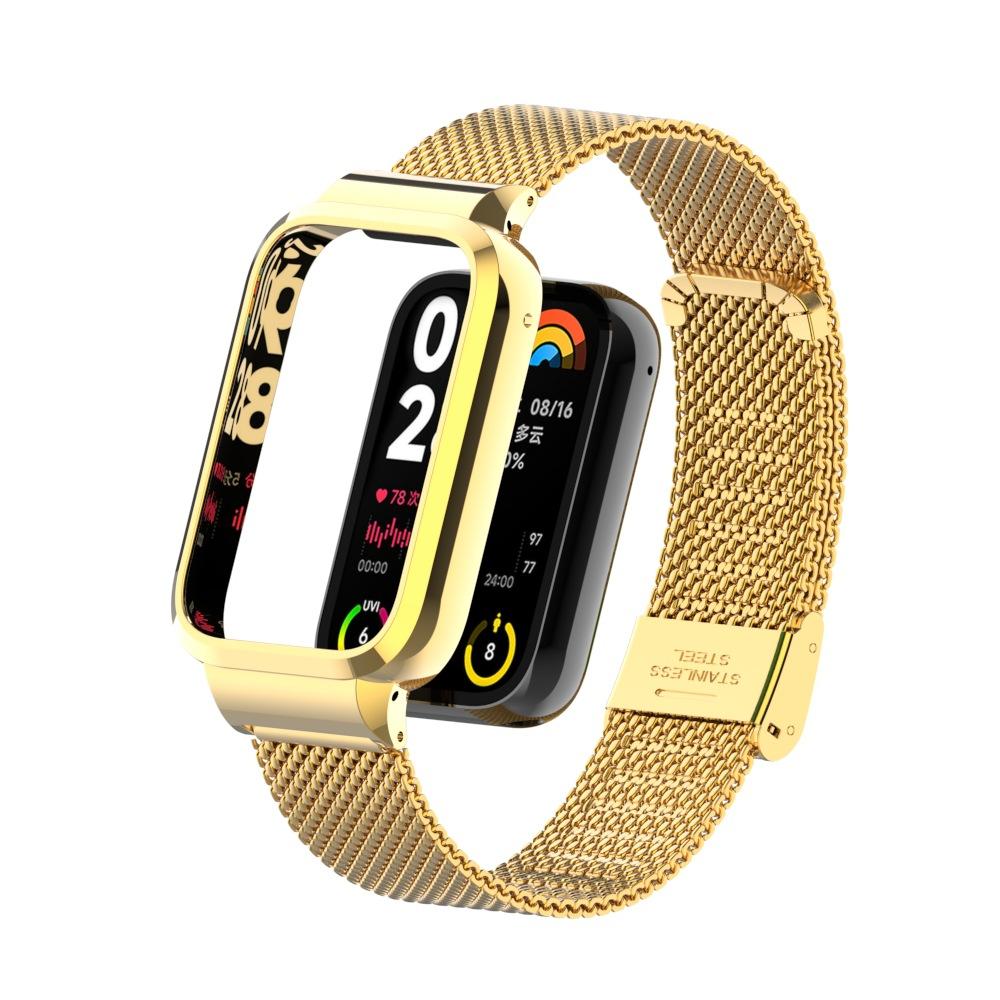 Metallband für Xiaomi Mi Band 8 pro Armband Armband für Xiomi Mi Band 8pro Armband Metall Edelstahl Gehäuseschutz