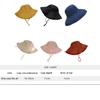 Fisherman Hat With Foldable For Outdoor Activities Big Brim Fisherman Hat Korean Sun Hat Providing Greater Shading Area yellow M