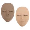 Lash Mannequin Head Silicone Removable Eyelid Multifunctional Eyelash Extension Mannequin Head for M