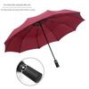 Nan Qiao 10-Rib Automatic Tri-Fold Sun & Rain Umbrella