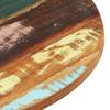 Round Table Top 50 Cm 25 27 Mm Reclaimed Solid Wood