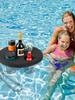 Pool Beverage Holder Pool beverage foam floater 5 Holes Floating Spa Hot Tub Drink Tray floating cup holder for Pool Beach Party