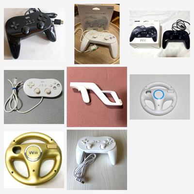 Nintendo Wii Accessories Zapper Wheel Classic Controller / / Genuine Tested Working RVL-023 RVL-024 RVL-005 RVL023 RVL024 RVL005