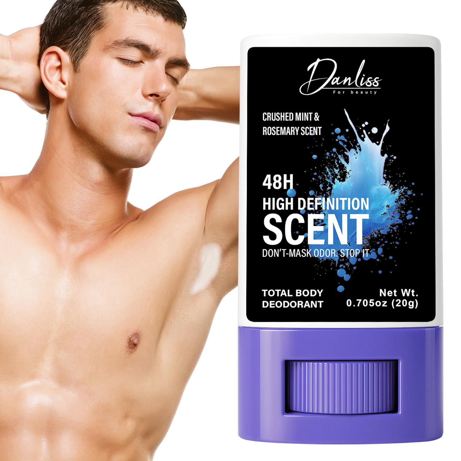 

Дезодорант для всего тела - 48-часовой аромат высокой четкости с мятой и розмари - Подходит для мужчин, 20 г