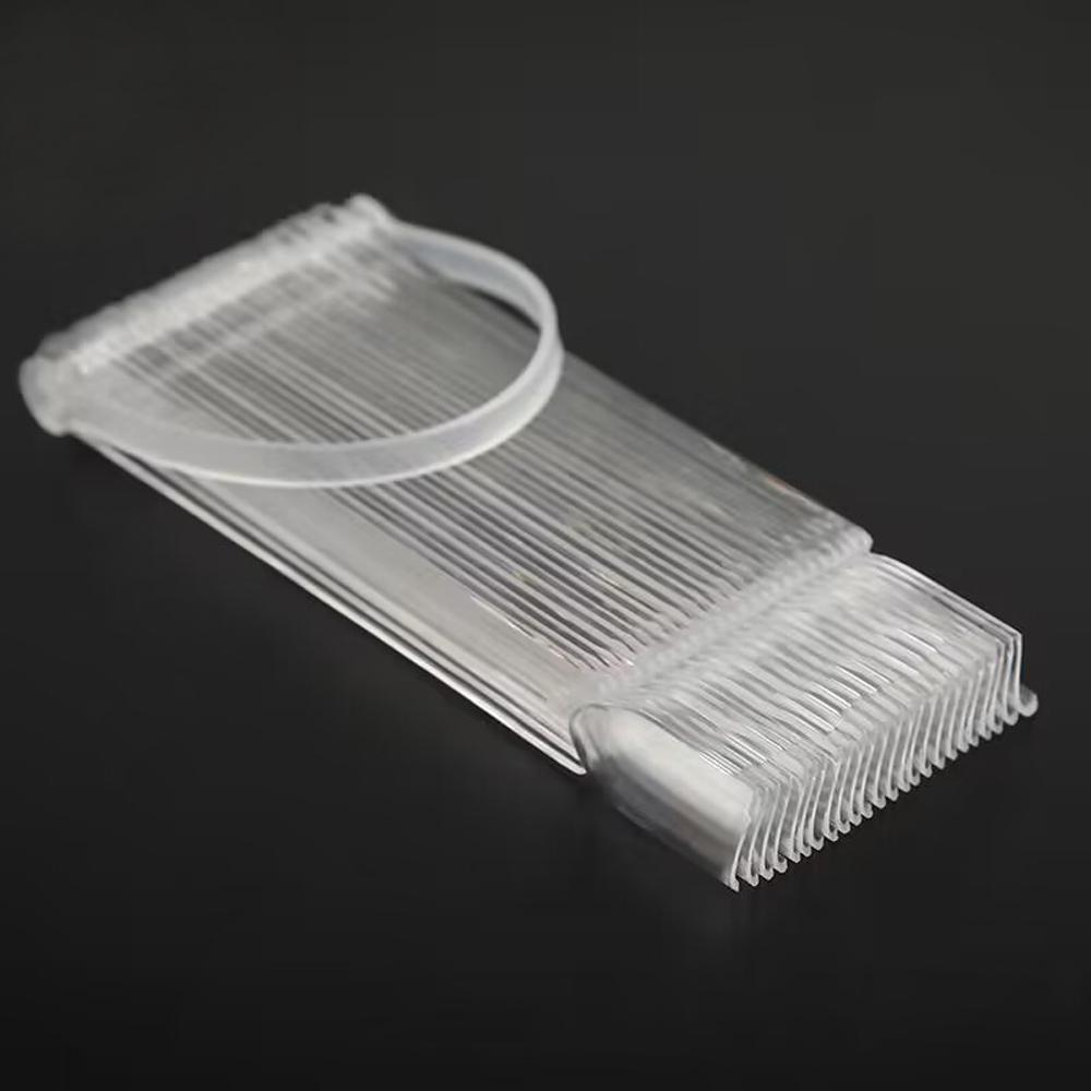 Nail Fan-shaped Color Plate Nail Polish Color Card Practice Nail Chip Manicure Tool