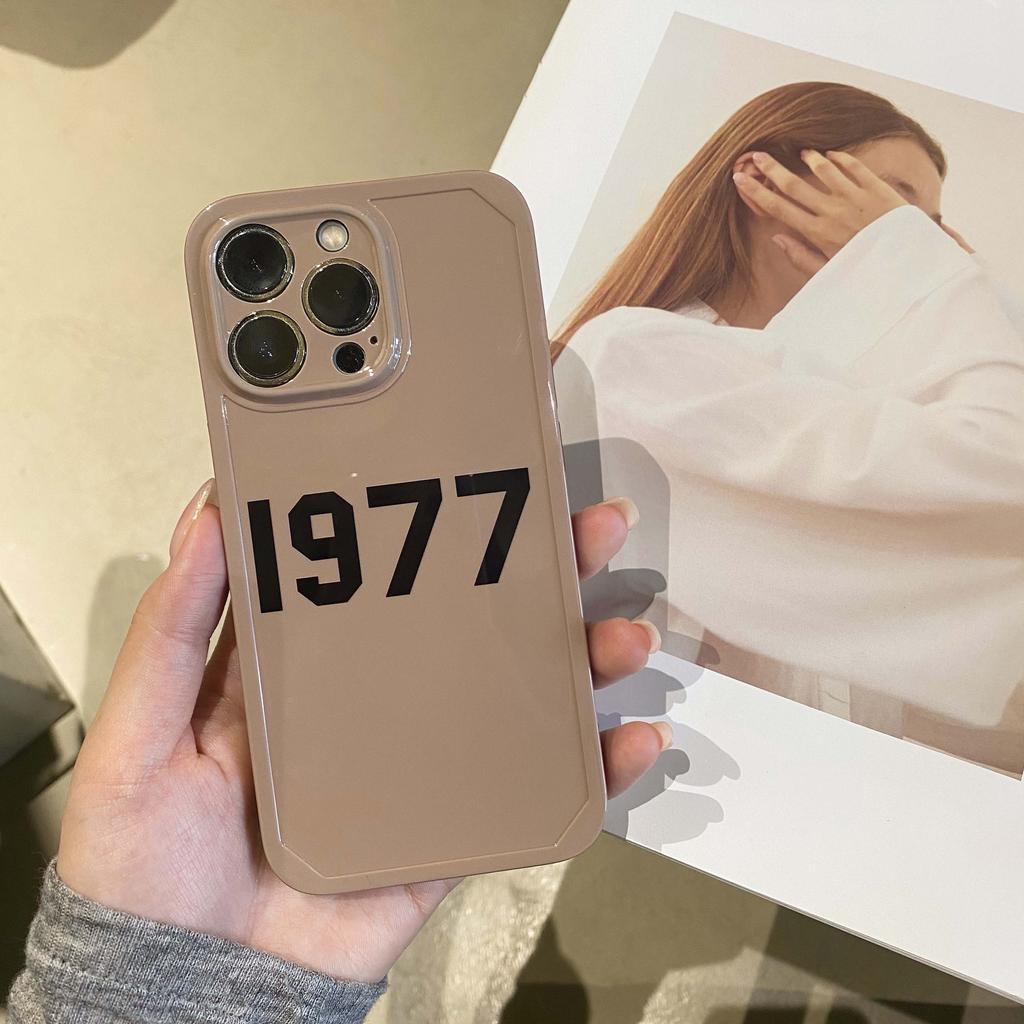 Number Ins Jane Silikon Soft Phone Case Imd Cover für iPhone 13 Promax Xsmax X Xr 11 12 14 Pro Max Plus stoßfeste Rückseite Capa