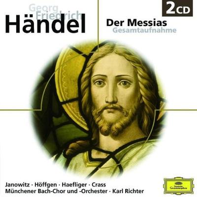 CD HAENDEL, GEORG FRIEDRICH, JANOWITZ, - Der Messias (Gesamtaufnahme)  4801889 Deutsche Grammo Japan Classical Used