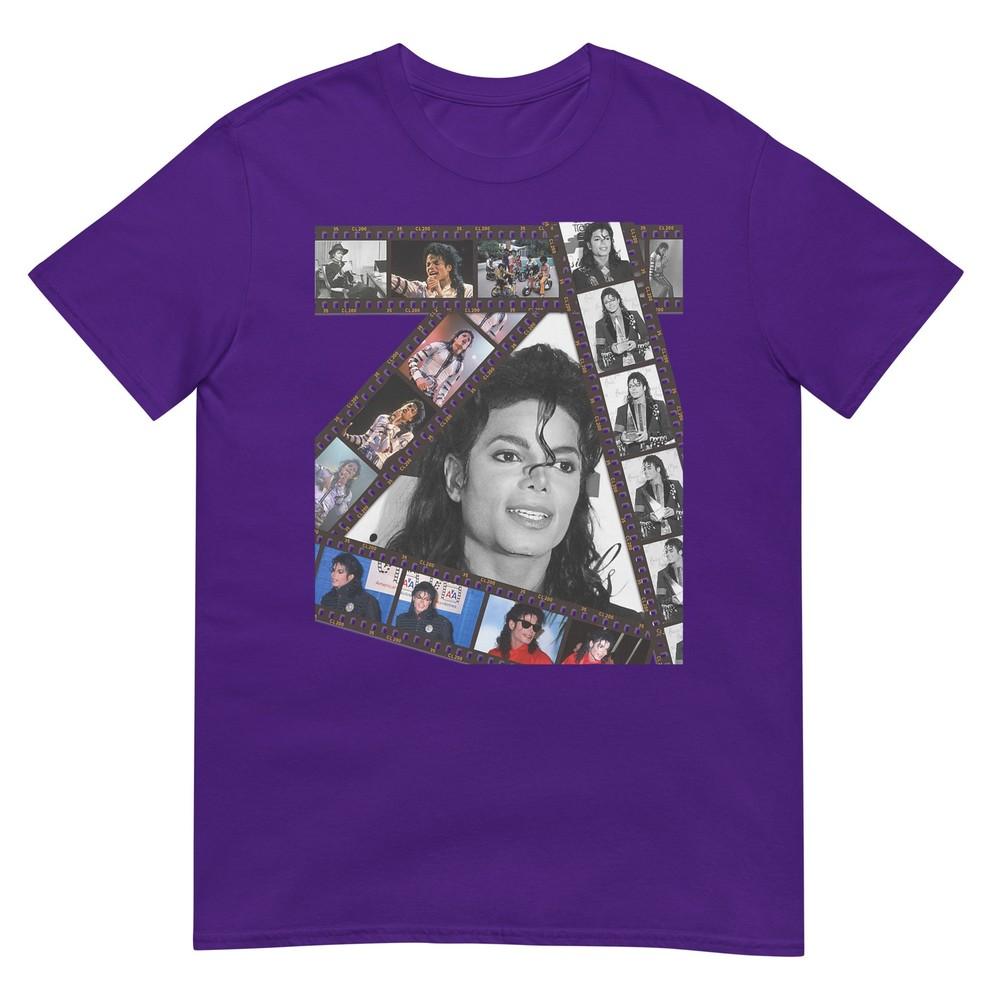 The King Of Pop Michael Jackson Mj002 Black Cotton 100 Tshirt