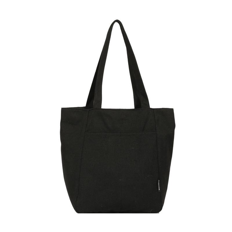 Chic Street Style Canvas Tote Bag For Women 2024 Trendy And Spacious Handbag