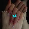Popular Luminous Butterfly Bracelet - Vintage Style, Fresh Fashion, Double Layer, Stackable, Perfect for Students & Best Friends