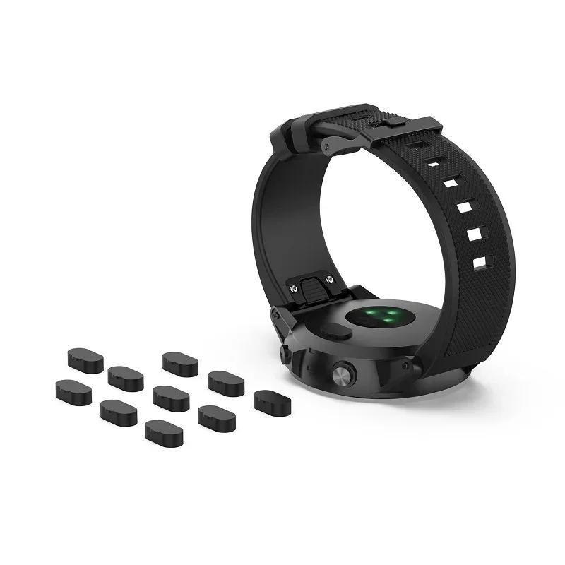 For Garmin Fenix 8 E 7 7X 6 6X Pro Dustproof Plug Cover For Garmin Fenix 5 Plus Epix Pro Gen 2 Silicone Stopper Anti-dust Plug