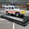 Diecast OXFORD 1:76 Scale Land Rover Mountain Rescue Jeep Off-road Vehicle Alloy Car Model Collectible Toy Gift Souvenir Display ALR1