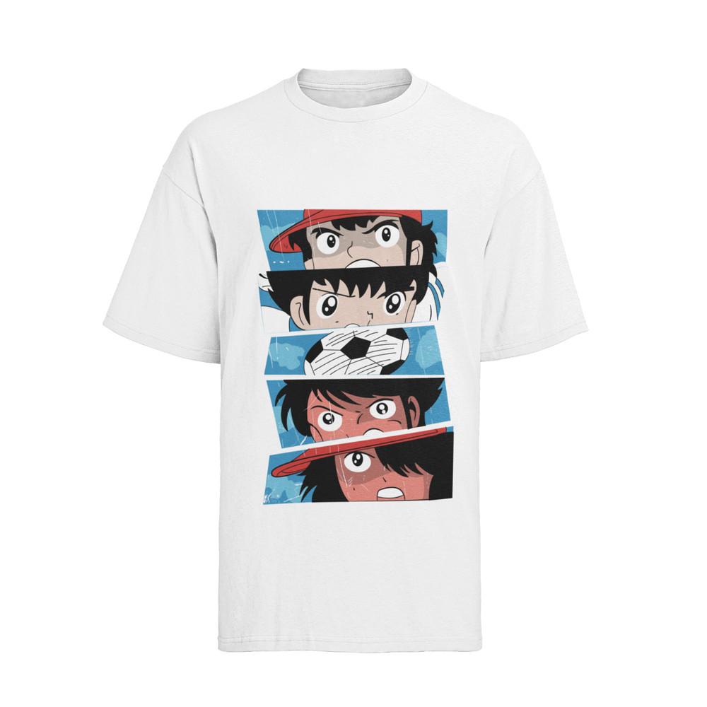 

Retro Kickers Captain Tsubasa keeper Mario Anime Fussball Herren T-Shirt 4XL