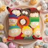 Hot Funny Anime S_Souths P_Park Cushion Cover Plush Fabric Soft Double-Sided Printed Sofa Pillow Case Colorfast Home Decor Gift