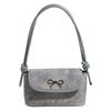 Simple and fashionable bow underarm bag 2025 new niche high-end commuter shoulder oblique span bag