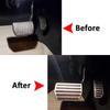 Auto Pedal Cover Aluminum Footrest Gas Brake Pedals Pad Kit For Volvo S60 S80L XC60 S60L V60 XC70 No Drilling Cool Design