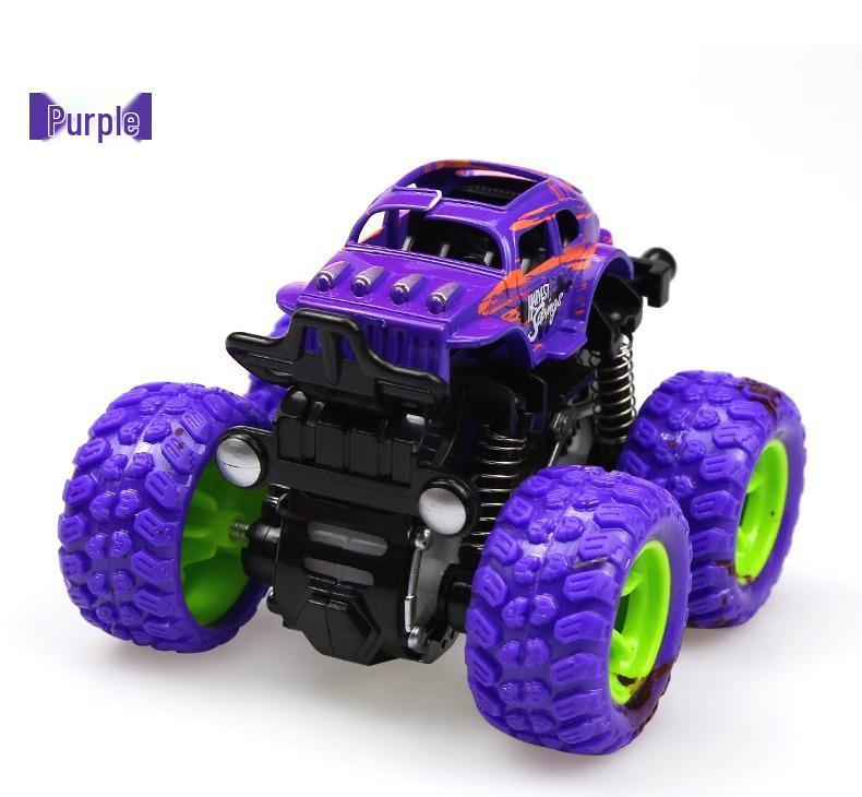 Children's Inertia-Powered Off-Road Toy Car - Durable, Simulation Model