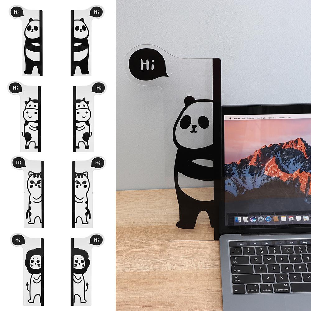Animal Acrylic Computer Monitor Message Board Reminder Plank Note Storage Animal Acrylic Computer Monitor Message Board Reminder Plank Note Storage