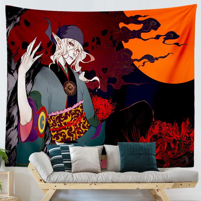 Японский аниме-гобелен — фото 11