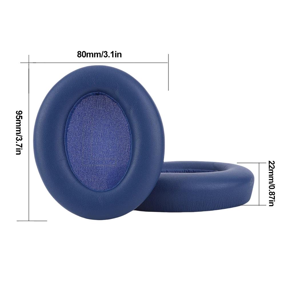 Earpads Replacement Earmuffs Memory Foam Headphone Earpads Leather Ear Cups Cover for Anker Soundcore Life 2 Q20 Q20+ Q20I Q20BT