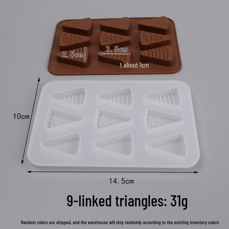 Silicone Number Block Mold for Chocolate, Cake, Jelly, and Ice Cubes