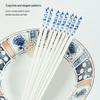Heima Jiayuan Blue and White Ceramic Chopsticks Gift Set