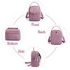 2022 kadın naylon çok cepli omuzdan askili çanta Crossbody çanta Mini cüzdan çanta fermuarlı moda hafif askılı çanta