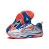 LINING Sonic Boom EG 3.0 Men's Professional Badminton Shoes - White/Light Orange AYZR005-1