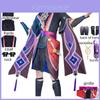 Stunning Scaramouche Cosplay Costume For Women High Collar 3d Printing Fine Stitching