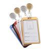 Aluminium Alloy Employee Name ID Card Cover Metal Work Identity Badge ID Business Case Credit Card Holder Wallet Case