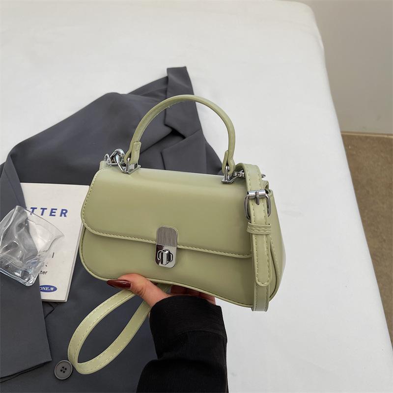 Small Bag Women's New Fashion Versatile Shoulder Messenger Bag High-end Portable Small Square Bag