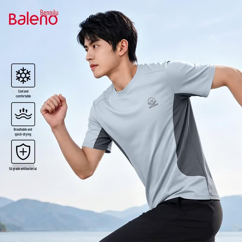 Baleno Men s Colorblock Quick-Dry T-Shirt M