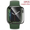 Soft Protector Film For Apple Watch 9 8 7 45mm 41mm Ultra 2 49mm HD Screen Glass Shell Protector iWatch 6 5 4 SE2 44mm 42mm 40mm