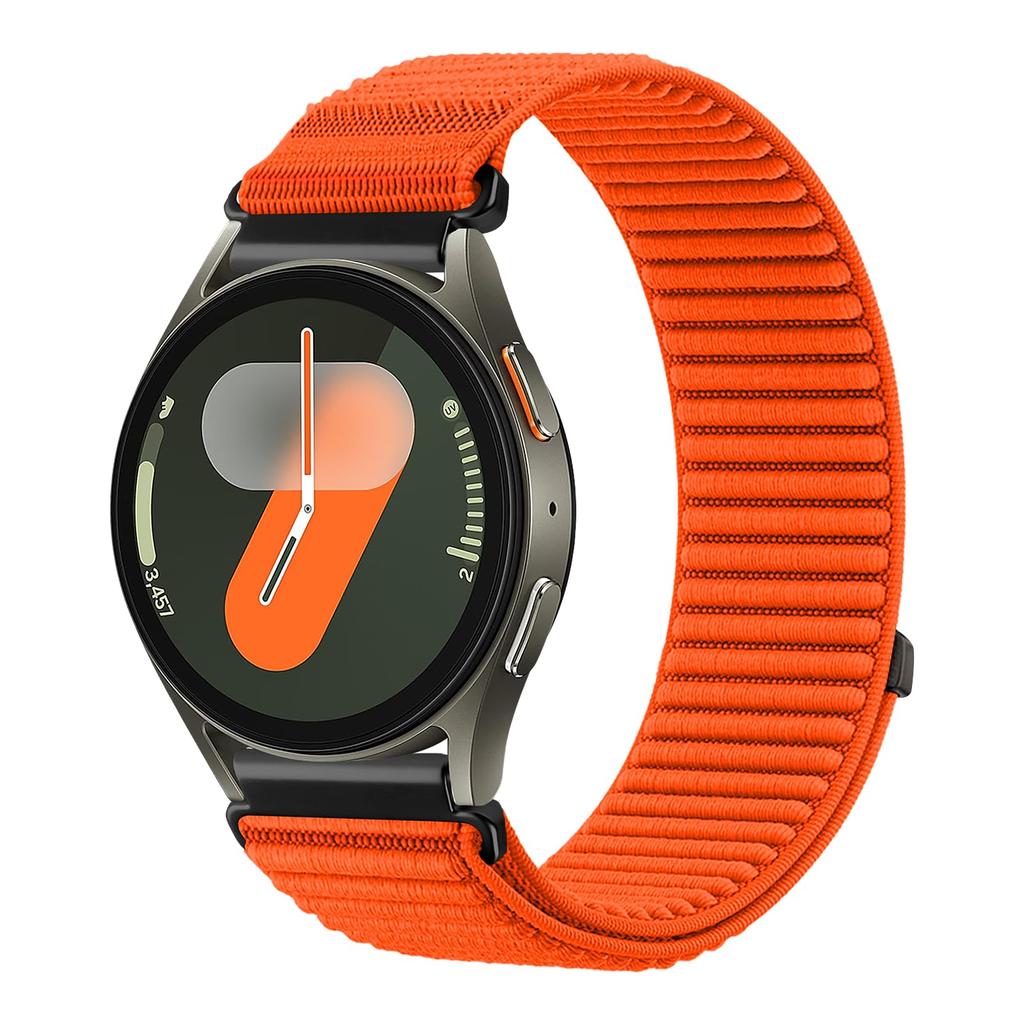 20mm 22mm watch Straps For Samsung Galaxy Watch 7/FE/5/pro/6/4/Classic nylon loop Bracelet correa Huawei watch GT 4 5 6 pro Band