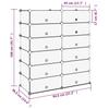 Vidaxl Stojak Na Buty, Czarny, 94,5X36,5X106 Cm, Pp