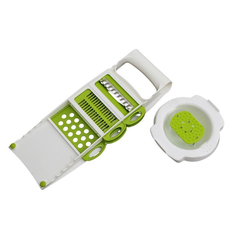 7pcs/set Kitchen Multipurpose Potato Cucumber Slicer Peeler Grater Cut