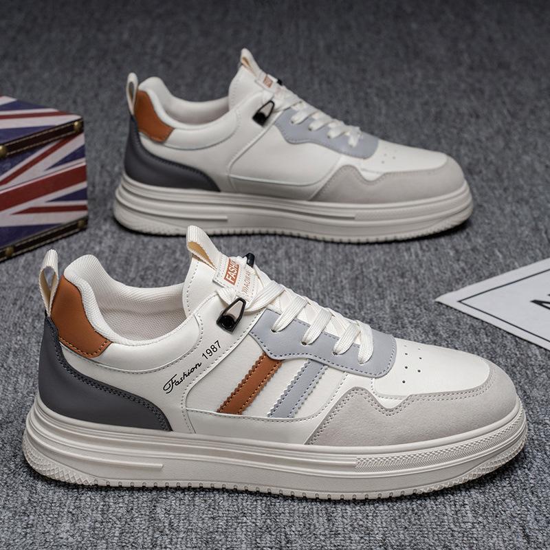 Neue Studenten beliebte Board Schuhe Herrenschuhe Herbst Plateau weiße Schuhe desodorierend atmungsaktiv Freizeitschuhe vielseitige Sportschuhe