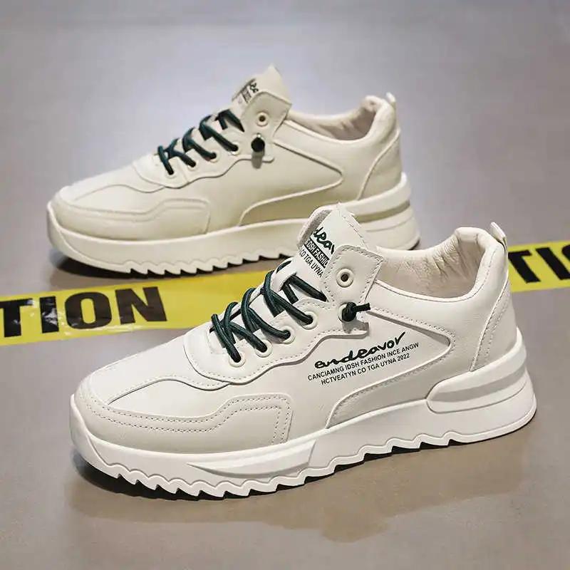 Fashion Appearance Increases High Platform Fitness Gym Shoes Casual Womens Boot Black And White Sneakers Sport Botasky Zapatiilas