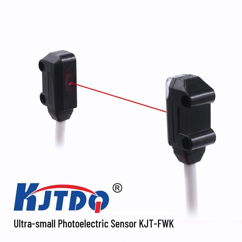 Ultra-Small Through-Beam NPN Red Light Photoelectric Sensor